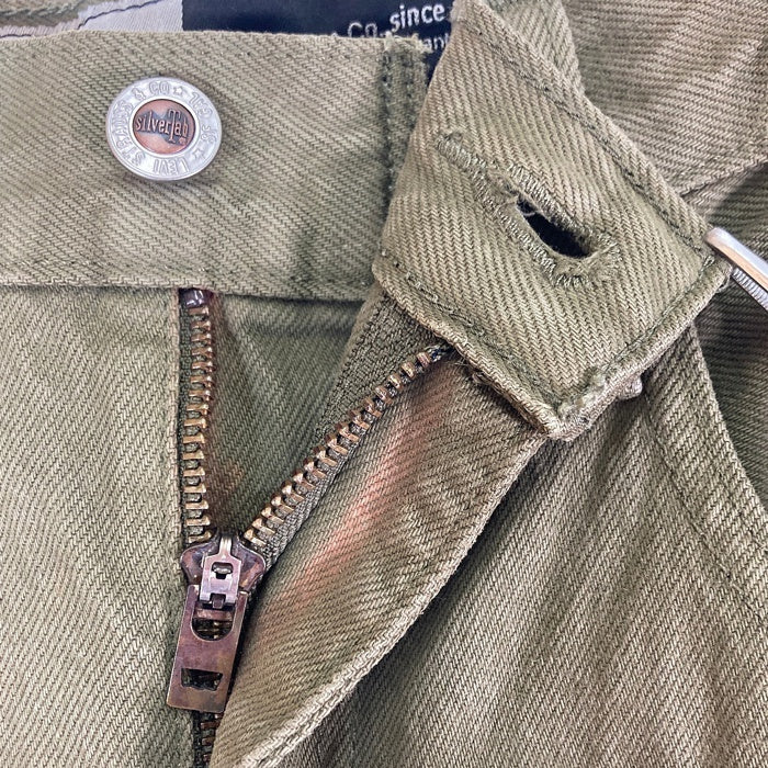 LEVI'S リーバイス Silver Tab LOOSE デニムパンツ カーキ sizeW28 L32 瑞穂店