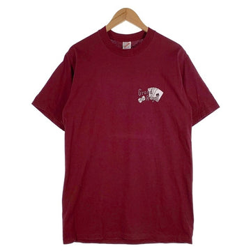 90's Grand Royal グランドロイヤル プリントTシャツ ボルドー ビースティボーイズ JERZEES USA製 Size L 福生店