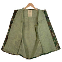 70’s U.S.ARMY 米軍 BDU ミリタリージャケット ウッドランドカモ リップストップ 8415-00-945-7652 Size S-S 福生店