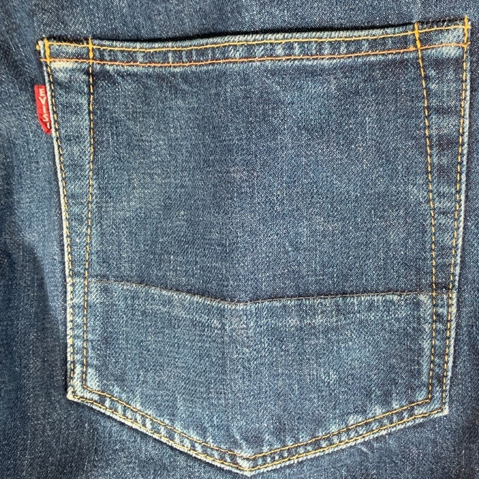 EVISU エヴィス No.2 ボタンフライ 5ポケットデニムパンツ ジーンズ インディゴ 虎耳 Size 38×32 福生店