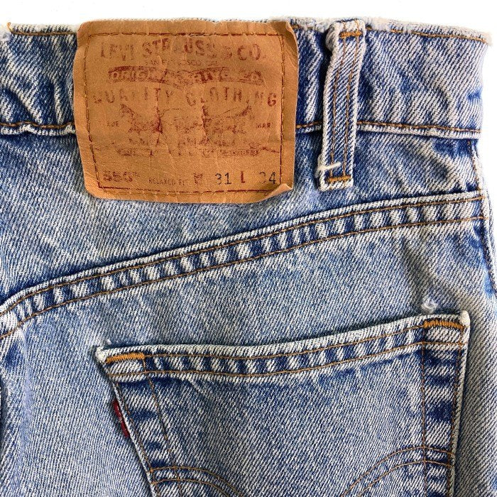 Levi's リーバイス 550 RELAXED FIT リラックスフィット デニムパンツ USA製 インディゴ sizeW31 瑞穂店