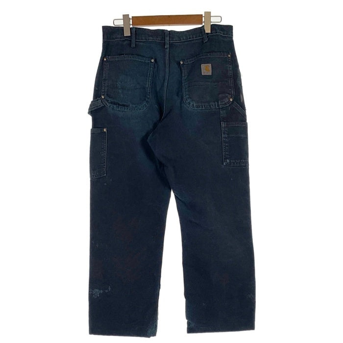 Carhartt カーハート ダック ダブルニーペインターパンツ ブラック MADE IN THE USA Size 34×32 福生店