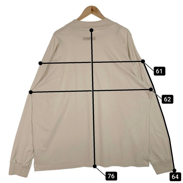 ESSENTIALS エッセンシャルズ L/S Tee ロングスリーブTシャツ ピスタチオ ライトグリーン Size XL 福生店