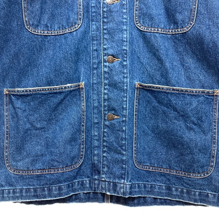 BEAMS ビームス デニム カバーオール ジャケット USED加工 インディゴ 23F-BM1812 Size L 瑞穂店