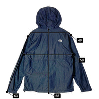 THE NORTH FACE ノースフェイス NP22136 ナイロン デニム コンパクトジャケット ネイビー sizeL 瑞穂店