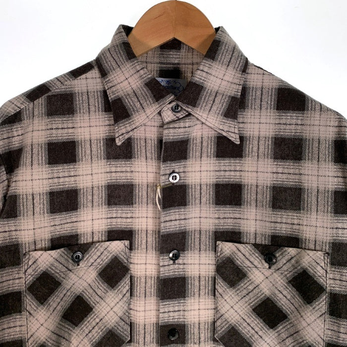 Subculture サブカルチャー BLOCK CHECK SHIRT ブロックチェックシャツ ブラック ホワイト SCTP-A2404 Size 2 福生店