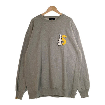 SAPEur サプール FR2 エフアールツー 20AW Cement Rabbit Sweat セメントラビット プリント クルーネックスウェットトレーナー グレー Size XXL 福生店