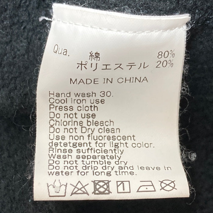 FR2 エフアールツー プリント ジップアップ スウェットパーカー ブラック Size L 瑞穂店