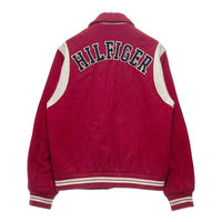 TOMMY HILFIGER トミーヒルフィガー スタジャン ウール×レザー レッド sizeS 瑞穂店
