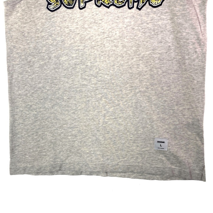 Supreme シュプリーム 18SS SPLATTER Tank Top グレー sizeL 瑞穂店