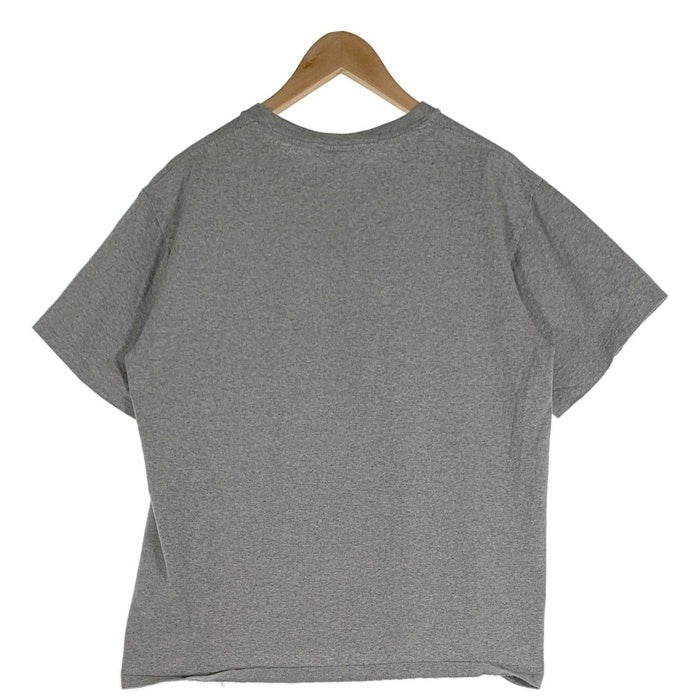 A BATHING APE アベイシングエイプ 1ST CAMO COLLEGE TEE カモ カレッジTシャツ プリント グレー Size L 福生店