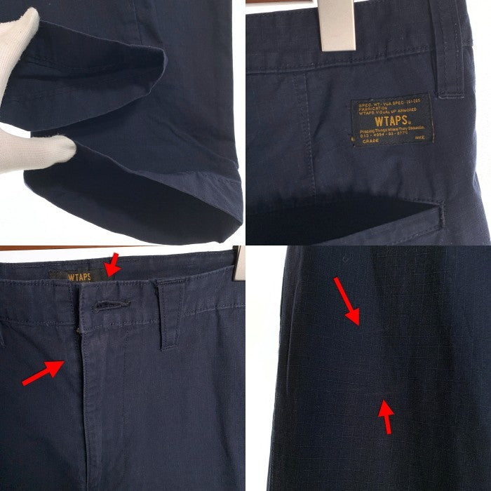 WTAPS ダブルタップス 17AW KHAKI TIGHT 02 TROUSERS コットン