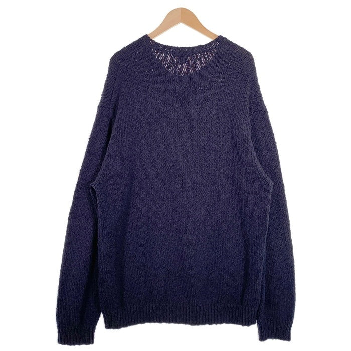 SUPREME シュプリーム 24SS Bouclé Small Box Sweater ブークレ スモール ボックス セーター ネイビー Size XL 福生店