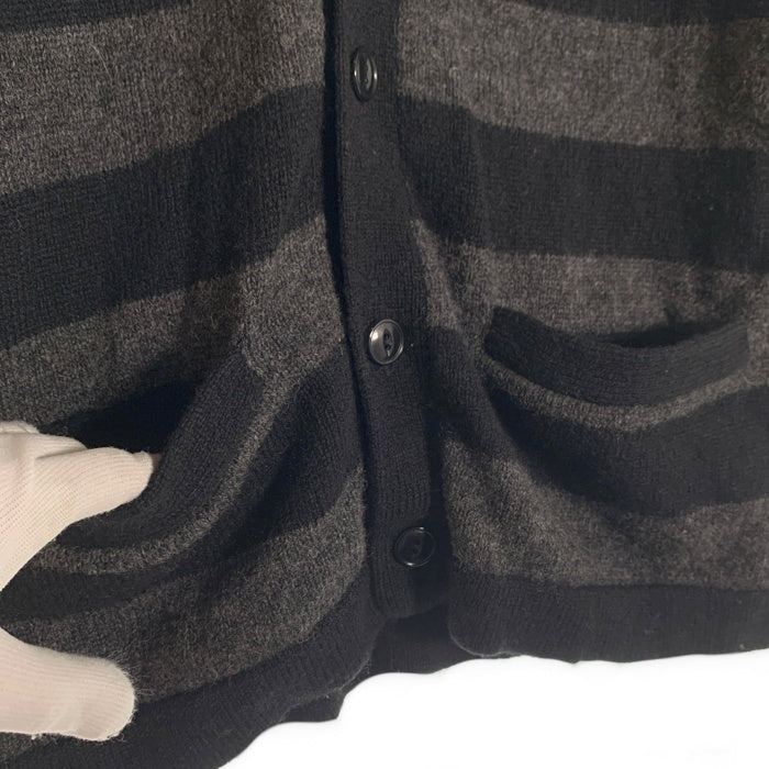 Schott ショット Cardigan カーディガン ブラック グレー 3144011 Size S 福生店
