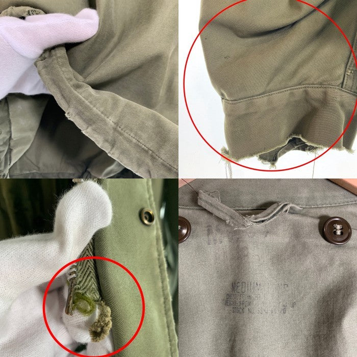 50's U.S.ARMY 米軍 M-51 フィールドジャケット オリーブ Size MEDIUM LONG 福生店