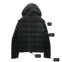 MONTECORE モンテコーレ ナイロンストレッチ ダウンジャケット ブラック 091CX358 1006 Size 50 瑞穂店