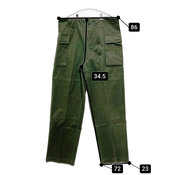 防衛庁 陸上自衛隊 90s ミリタリー カーゴパンツ カーキ size3号 瑞穂店