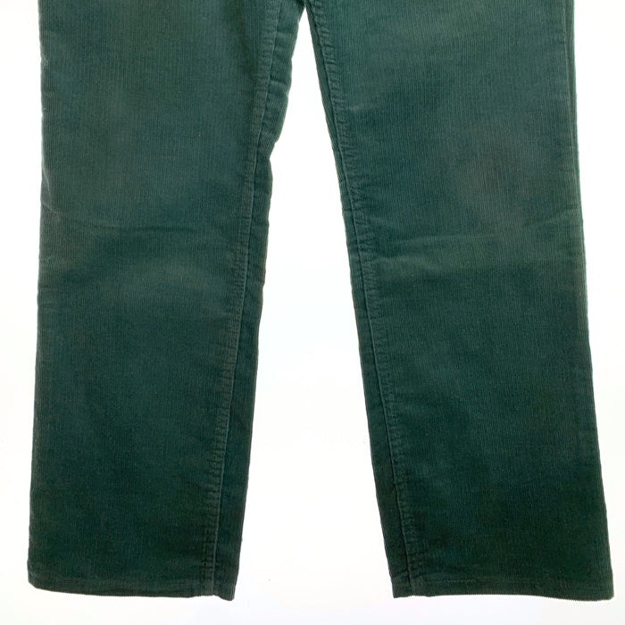 80`s Levi's リーバイス 519-1530 ストレートコーデュロイパンツ グリーン USA製 TALON42 Size 34×30 福生店