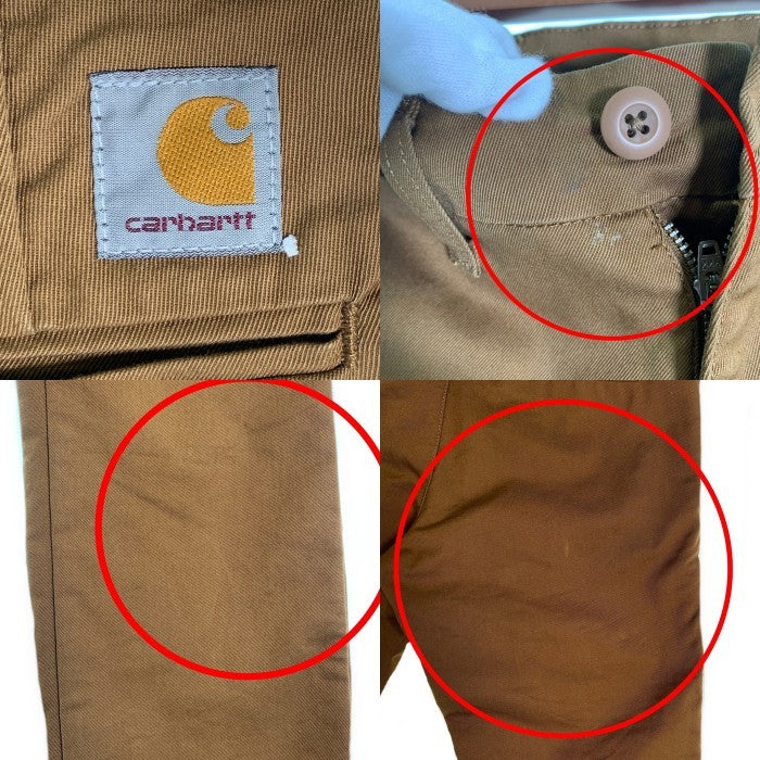 Carhartt WIP カーハートワークインプログレス SID PANT シドパンツ チノ スリムストレート ブラウン I003367.HZ Size 30×32 福生店