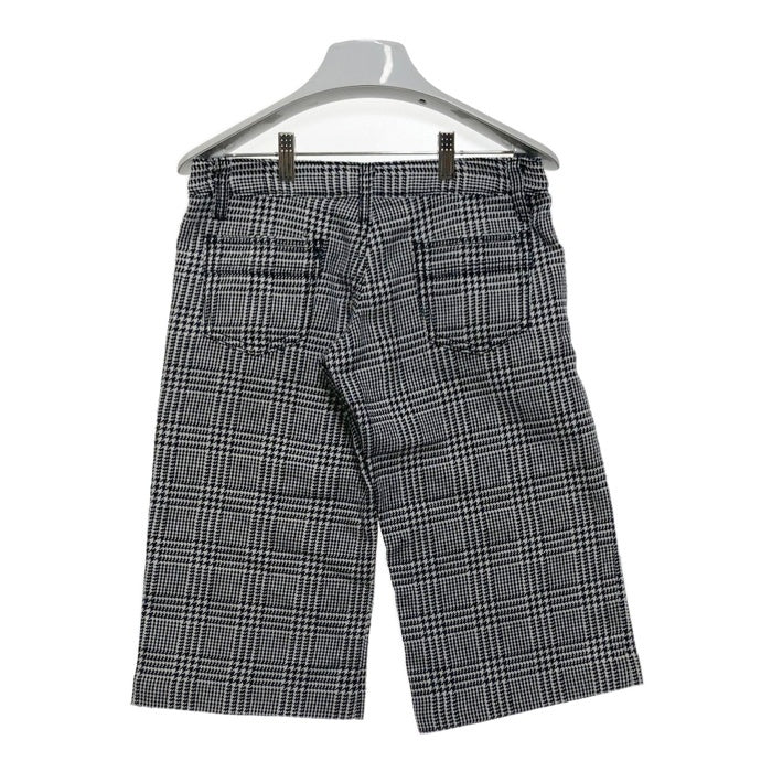JUNYA WATANABE COMME des GARCONS ジュンヤワタナベ コムデギャルソン AD2003 千鳥 クロップドパンツ ブラック×ホワイト sizeS 瑞穂店