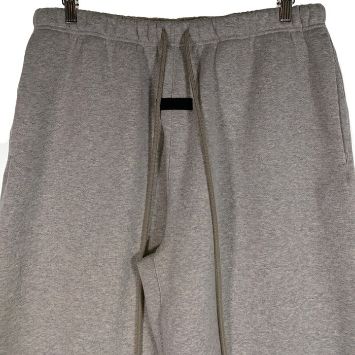 ESSENTIALS エッセンシャルズ 24SS Sweat Pants ラバーパッチ スウェットパンツ グレー 裏起毛 Size L 福生店