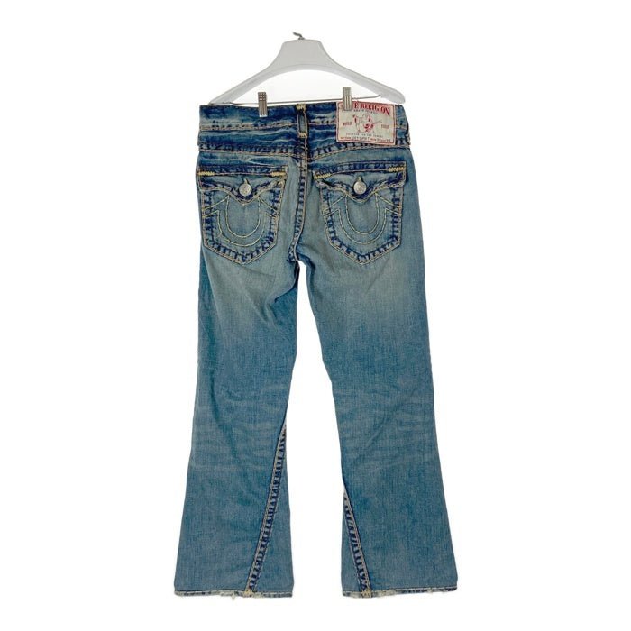 TRUE RELIGION トゥルーレリジョン 31891 JOEY SUPER T フレア デニムパンツ インディゴ sizeW31 瑞穂店