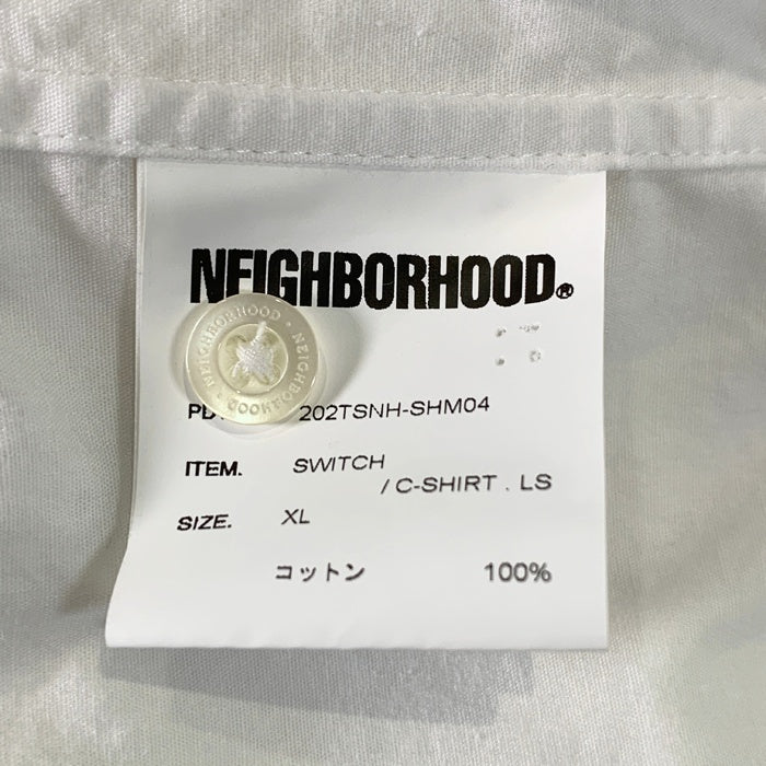 NEIGHBORHOOD ネイバーフッド 20AW SWITCH C-SHIRT LS 切替 ロングスリーブシャツ マルチ 202TSNH-SHM04 Size XL 福生店