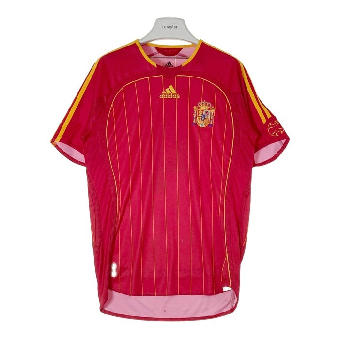 adidas アディダス 740144 スペイン代表 2006-07 1st ホーム ユニフォーム レッド sizeM 瑞穂店