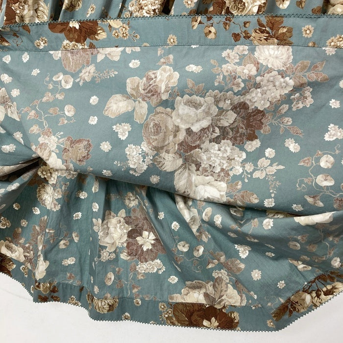 美品　KANEKO ISAO カネコイサオ　花柄　ブラウス KANEKO ISAO #apc カネコイサオ ワンピース 赤 リボン 花柄 額縁