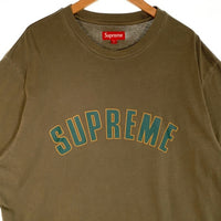 SUPREME シュプリーム 24SS Cracked Arc S/S Tee クラックドアーチロゴ ショートスリーブTシャツ プリント USED加工 オリーブ Size XXL 福生店