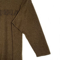 TENDERLOIN テンダーロイン ラグランスリーブ 七分袖 アンゴラ ウールニットセーター オリーブ Size M 相当 福生店