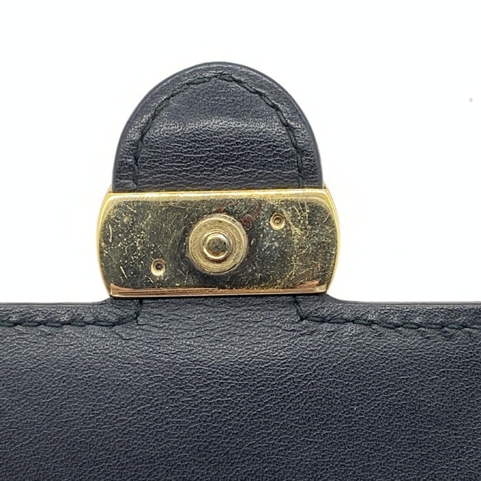 Gucci グッチ インターロッキングG レザーウォレット 長財布 ブラック 369663・203887 福生店