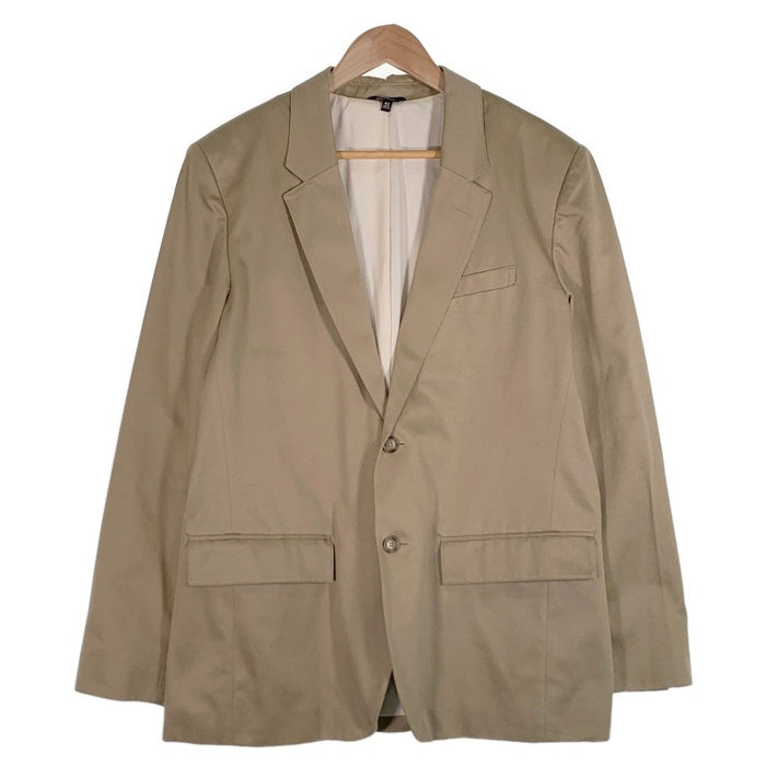 L.L.Bean エルエルビーン コットン 2B テーラードジャケット ベージュ 271553 厚手 Size 42 福生店
