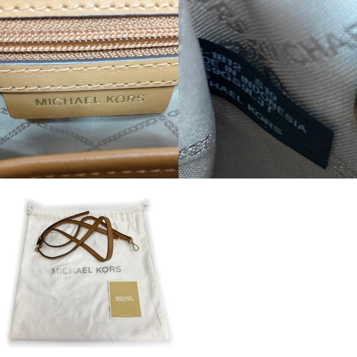 MICHAEL KORS マイケルコース レザー ショルダーバッグ ベージュ 瑞穂店