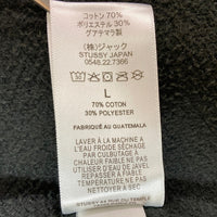 STUSSY ステューシー ワールドツアー ジップパーカー ブラック SizeL 瑞穂店