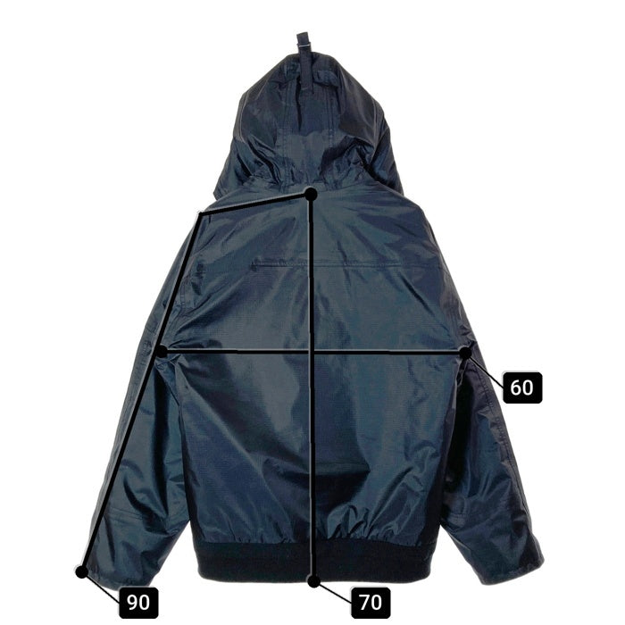 STUSSY ステューシー ナイロン リップストップ ミリタリージャケット GORE-TEX ブラック Size L 瑞穂店
