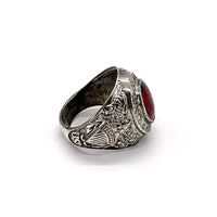 U.S.NAVY 米海軍 スターリングシルバー カレッジリング STERLING Size 18号 福生店