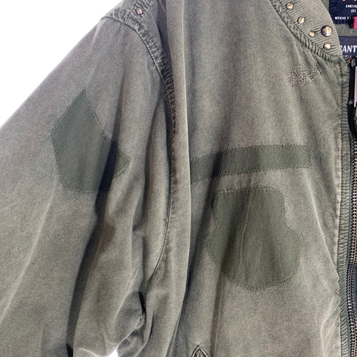 ALPHA INDUSTRIES アルファインダストリーズ VACANT Archive ベイカントアーカイブ FLOYD REPAIR FLIGHT JACKET フロイドリペア フライトジャケット オリーブ Size L 福生店