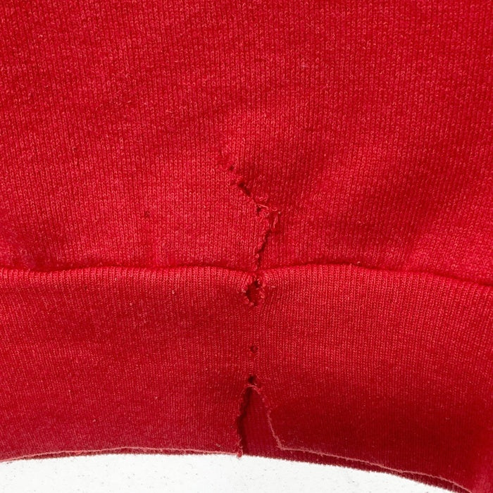 FRUIT OF THE LOOM フルーツオブザルーム USA製 49ers スウェットトレーナー レッド sizeL 瑞穂店