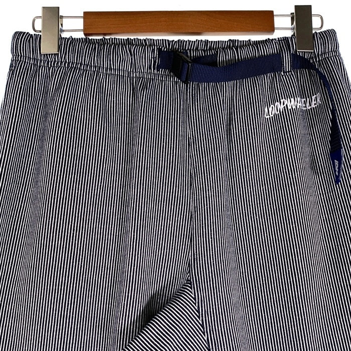 LOOPWHEELER ループウィラー 受注会限定 ヒッコリー吊り天竺パンツ ヒッコリー Size M 福生店