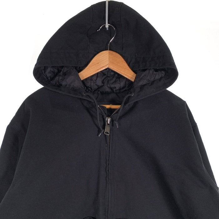 Carhartt カーハート Loose Fit Duck Active Jacket ダック アクティブジャケット パーカー ブラック J130-M 3Mシンサレート メキシコ製 Size L-R 福生店