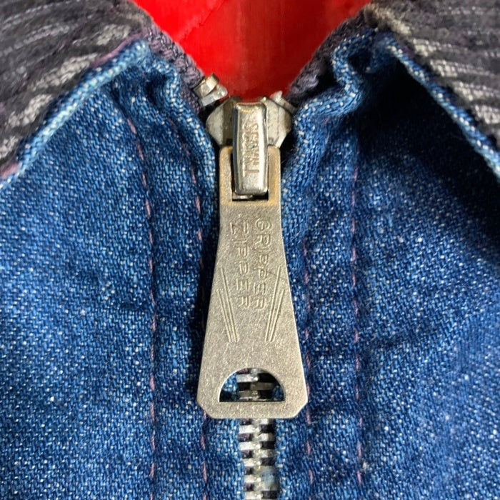 60's Sears シアーズ 裏キルティング デニム ジャケット インディゴ Size XL (46-48) 福生店