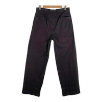 BELAFONTE ベラフォンテ RAGTIME 2TACK TROUSERS (WASHED) 2タック トラウザーパンツ スミブラック Size L 福生店