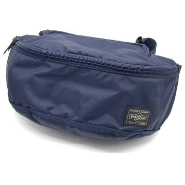 PORTER ポーター FLASH フラッシュ ナイロンオックス ウエストバッグ ネイビー 689-05953 福生店