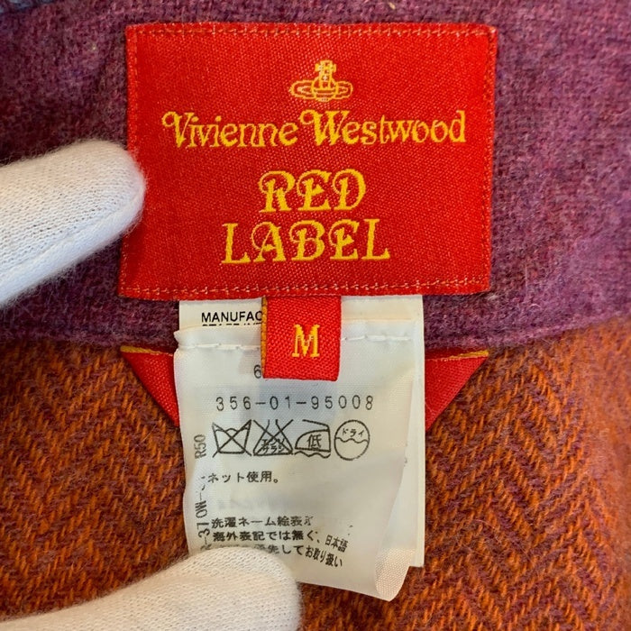 Vivienne Westwood RED LABEL ヴィヴィアンウエストウッドレッドレーベル ウール ポンチョ マルチ S26TH0008 Size M 福生店