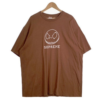 SUPREME シュプリーム 23AW Skeleton Tee スケルトン プリントTシャツ ナイトメアビフォアクリスマス ブラウン Size XXL 福生店