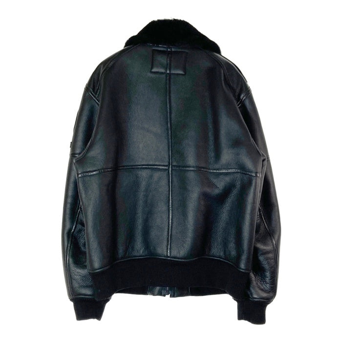 AVIREX アヴィレックス 6181072 MOUTON BOMMER JACKET B-3 ブラック size2XL 瑞穂店