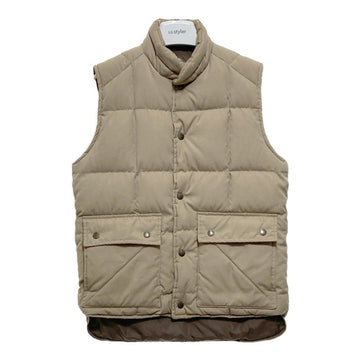 ST JOHN'S BAY セントジョンズベイ ダウンベスト ベージュ Size S 瑞穂店