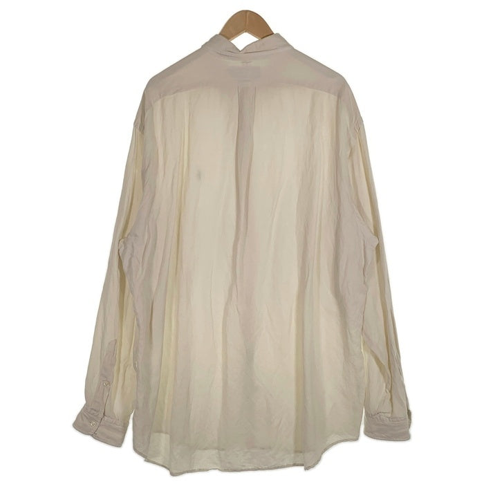 Ralph Lauren ラルフローレン BLAKE シルク 長袖 ボタンダウン シャツ ホワイト Size XL 福生店