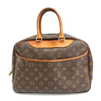 LOUIS VUITTON ルイヴィトン M47270 ドーヴィル ハンドバッグ モノグラム ブラウン 瑞穂店